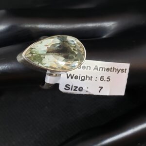 Anillo Con Piedra Amatista