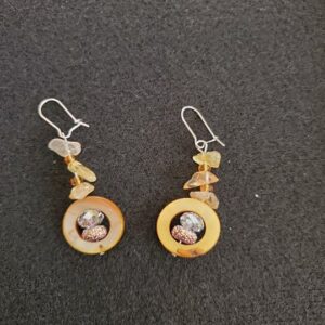 Aretes Con Piedras Preciosas