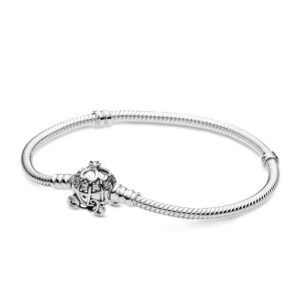 Brazalete  Con Cadena de Serpiente