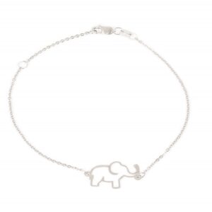Pulsera Con Elefante y Cierre
