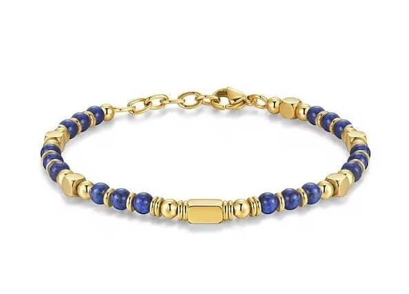 Pulsera dama stanley steel y piedras
